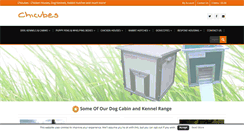 Desktop Screenshot of chicubes.co.uk